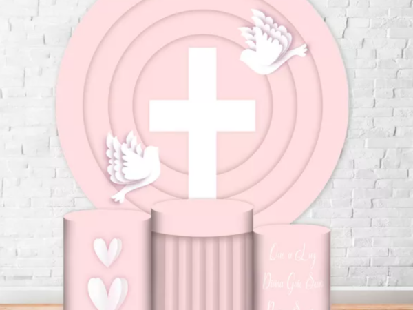 Como fazer uma decoração de batizado simples feminino