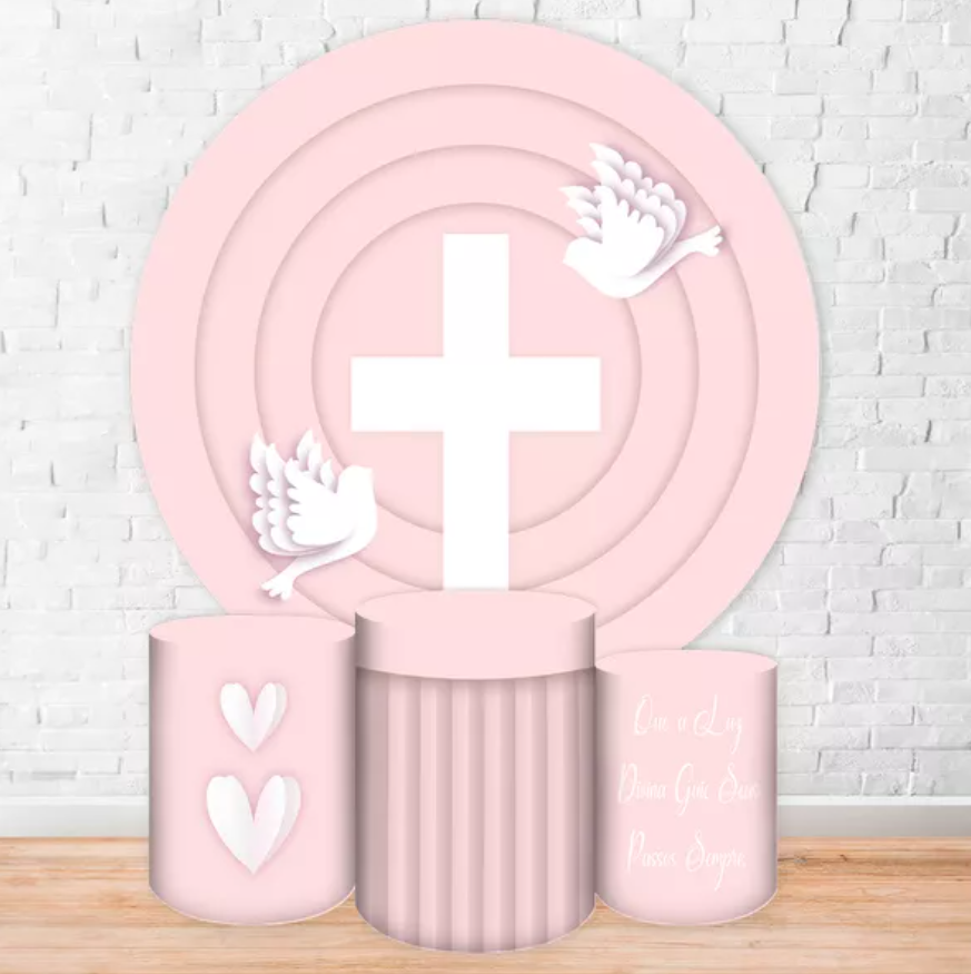 Como fazer uma decoração de batizado simples feminino